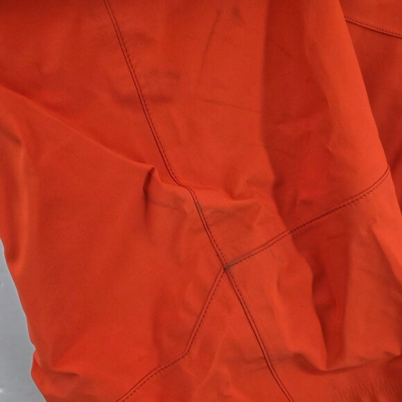 Volcom Baldface Guide Gore-Tex Snowboard Pants Medium Orange Ski Vents Outdoor - Picture 8 of 16